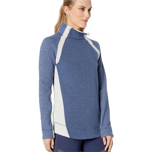 Prana Brandie‎ Recycled Wool Blend Blue Sweater Small
